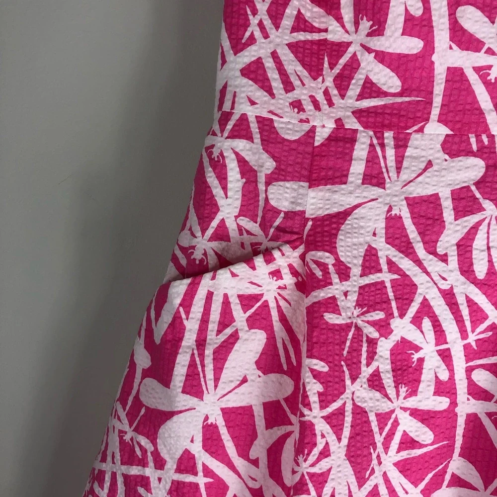 Lilly Pulitzer Ferra Strapless Dress Dragonfly 566 - Picture 3 of 9